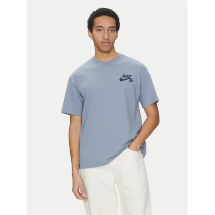 Zdjęcie Nike T-Shirt DC7817 493 Niebieski Regular Fit