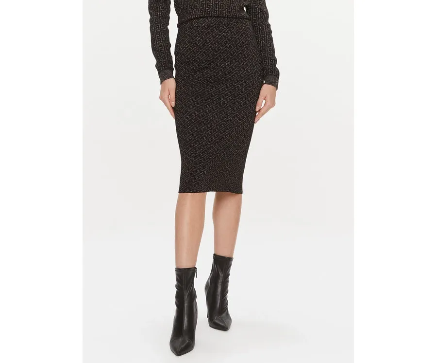 obrazek 1 Liu Jo Spódnica ołówkowa MF3169 MA49I Czarny Slim Fit