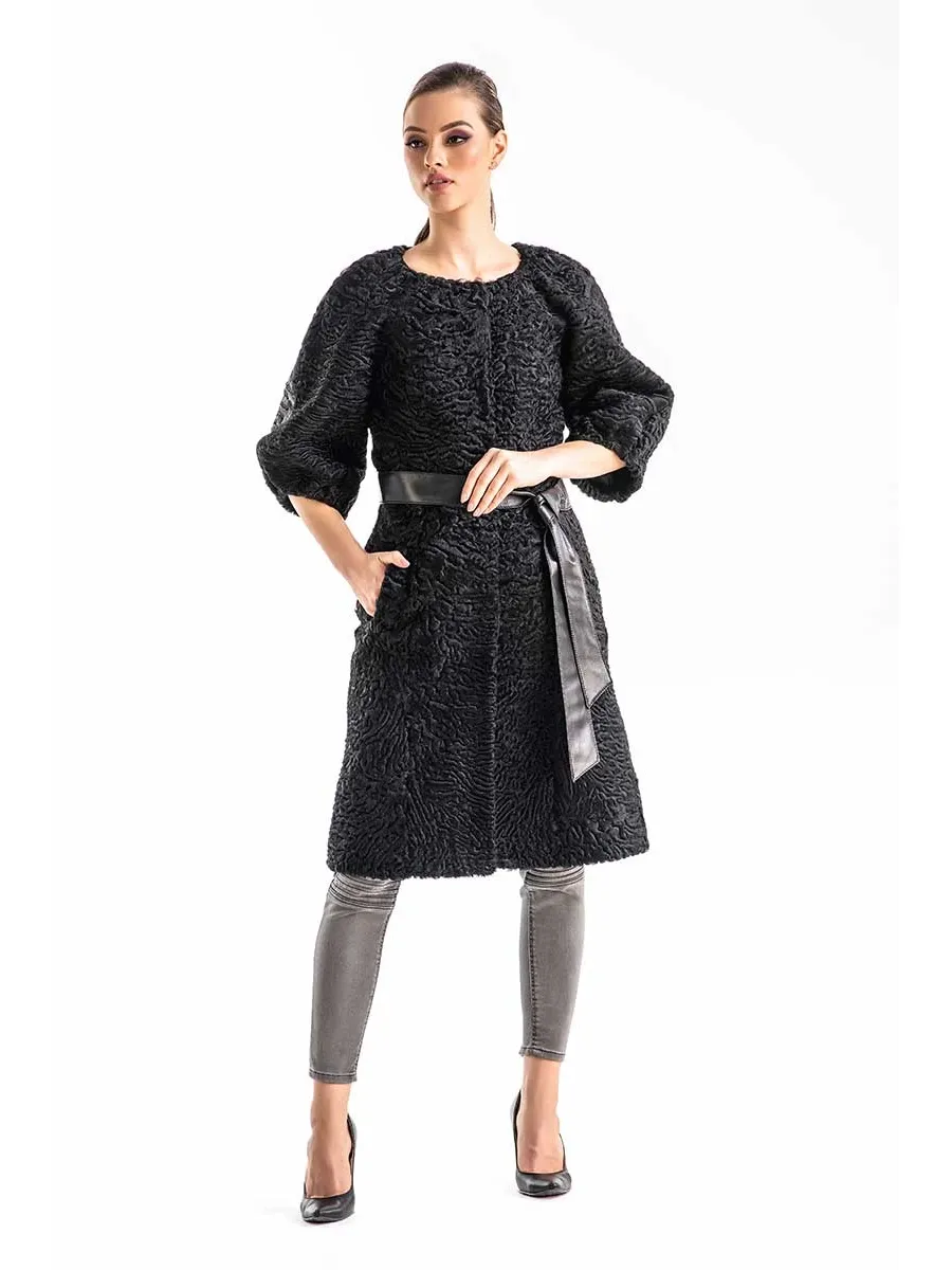 picture 1 Modern and stylish astrakhan coat - A&A Vesa
