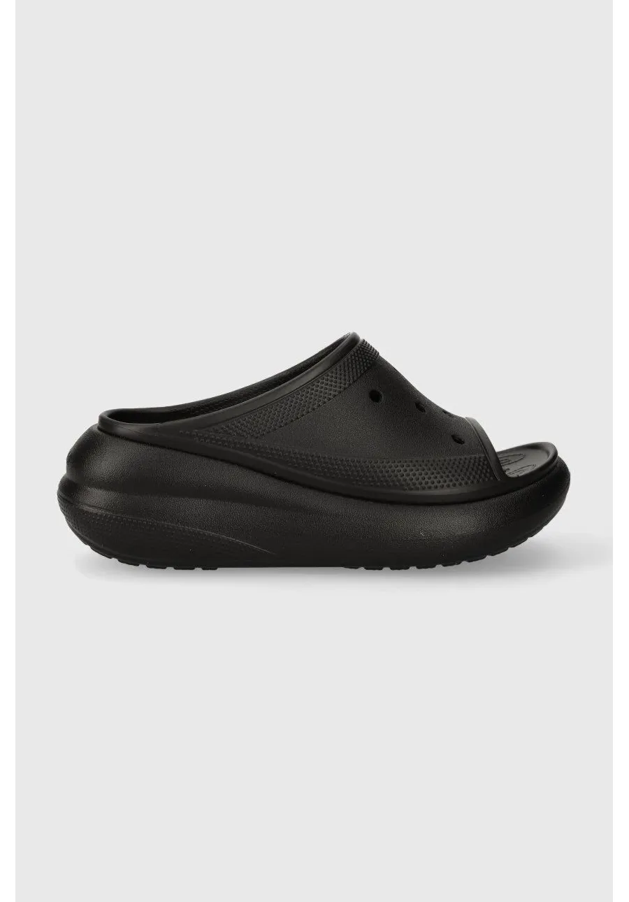 obrazek 1 Crocs Classic Crush Slide klapki kolor czarny 208731.001