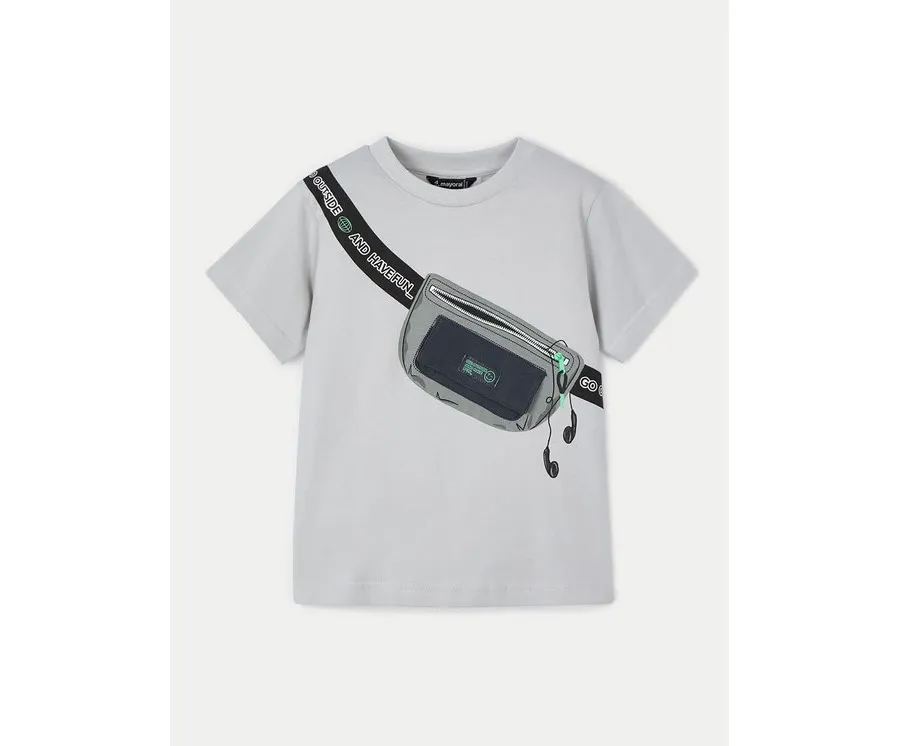 obrazek 1 Mayoral T-Shirt 3036 Szary Regular Fit