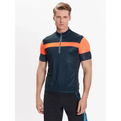 Zdjęcie CMP Koszulka rowerowa 33N6777 Granatowy Regular Fit