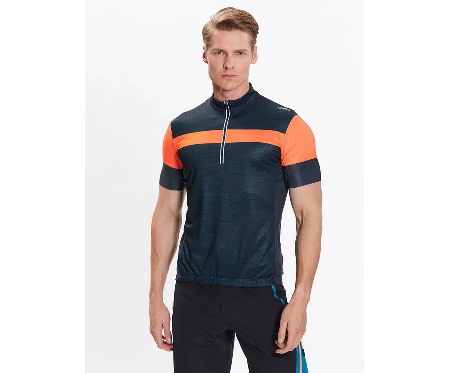 obrazek 1 CMP Koszulka rowerowa 33N6777 Granatowy Regular Fit