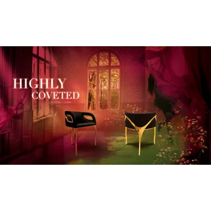 Picture Luxurious dining chair - Koket