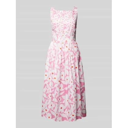 Zdjęcie Sukienka o długości do kolan z kwiatowym wzorem