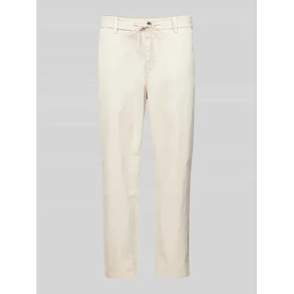 Zdjęcie Chinosy o kroju tapered fit z elastycznym pasem