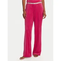 Zdjęcie Juicy Couture Spodnie piżamowe Vicky JCLAS125504 Różowy Flare Fit