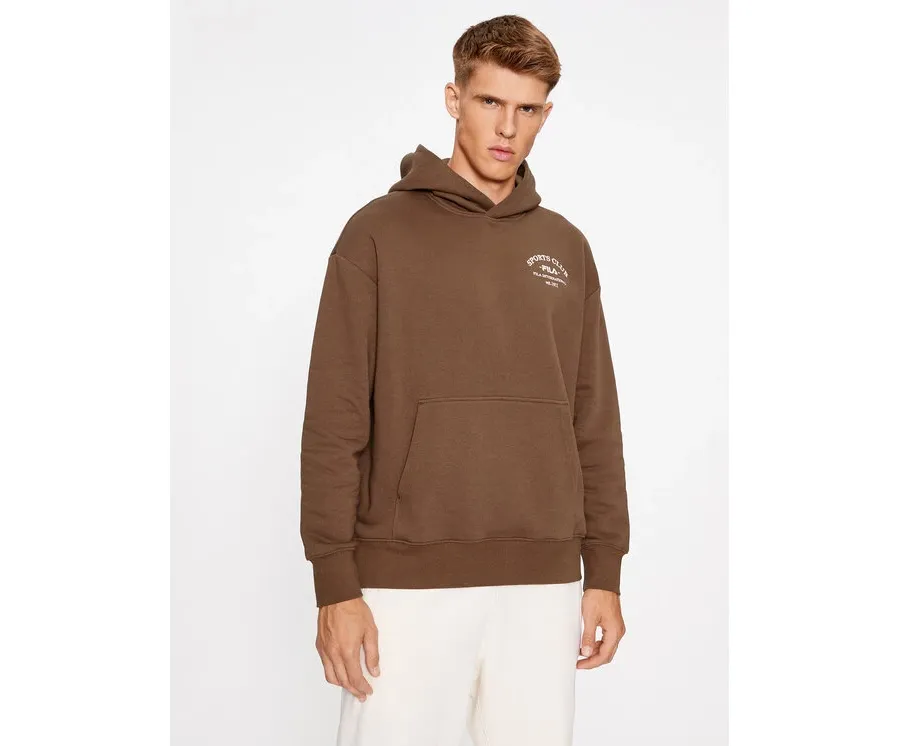 obrazek 1 Fila Bluza FAM0503 Brązowy Oversize