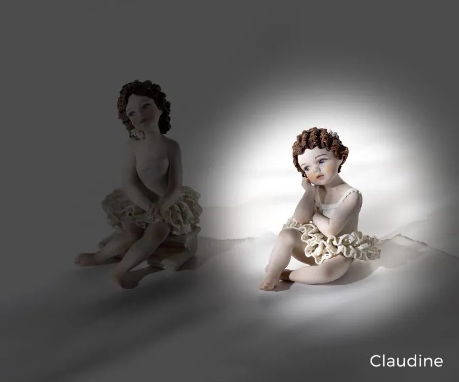 obrazek 1 Porcelanowa figura małej baletnicy - Sibania