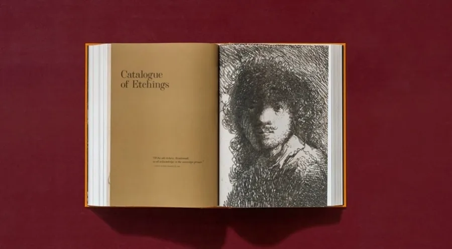 obrazek 13 Książka Rembrandt. The Complete Drawings and Etchings - Taschen