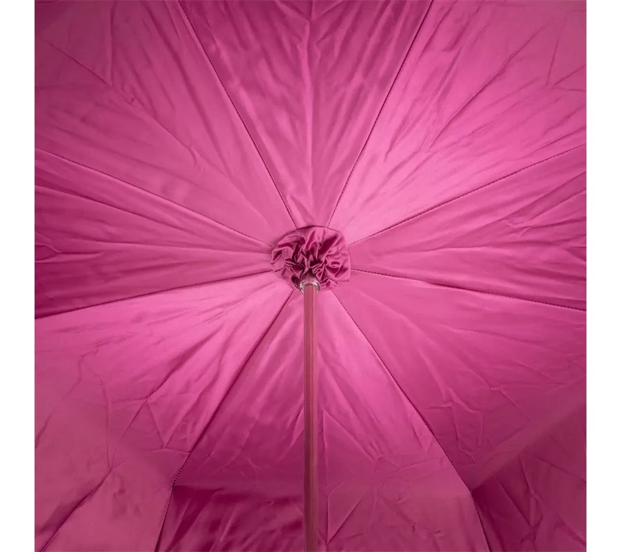 obrazek 8 Stylowy różowy parasol damski zdobiony kryształkami Swarovskiego – Pasotti
