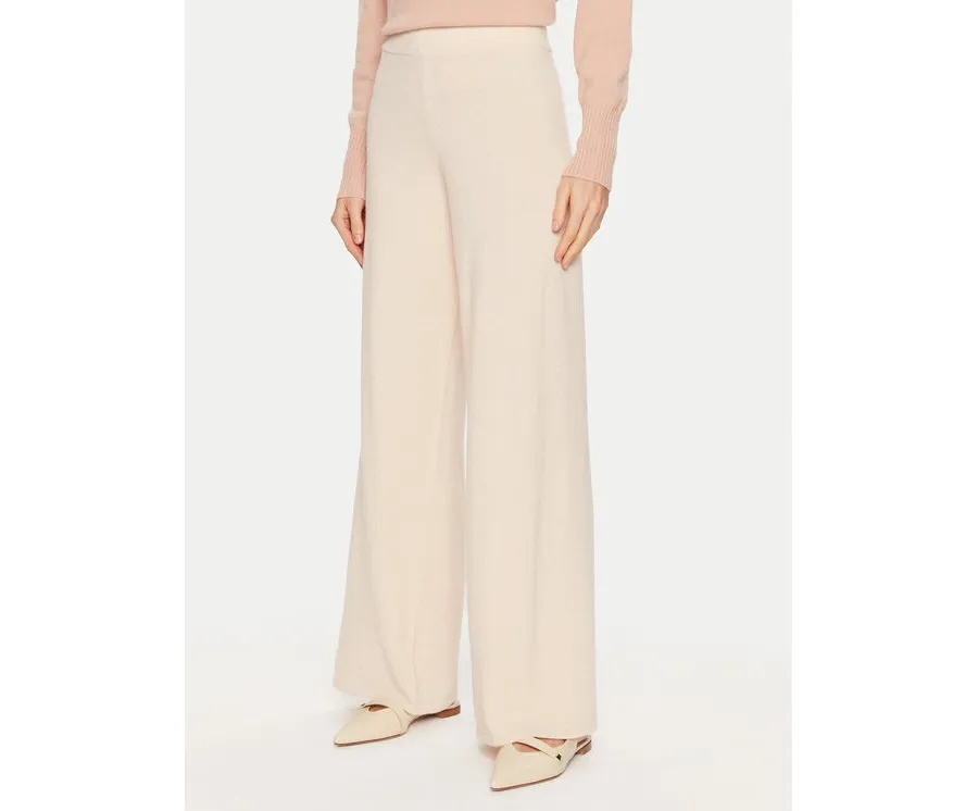 obrazek 1 Kontatto Spodnie materiałowe AI2025 Écru Relaxed Fit