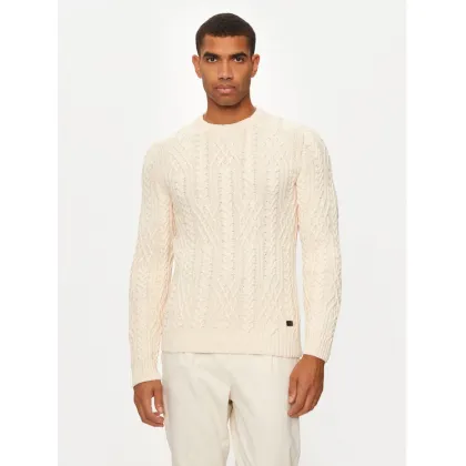 Zdjęcie JOOP! Jeans Sweter 15 JJK-07Silano 30043085 Beżowy Modern Fit