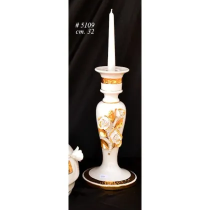 Zdjęcie Elegancki ceramiczny świecznik