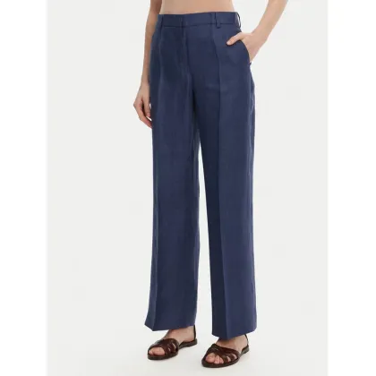 Zdjęcie Weekend Max Mara Spodnie materiałowe Malizia 2515131052 Granatowy Regular Fit