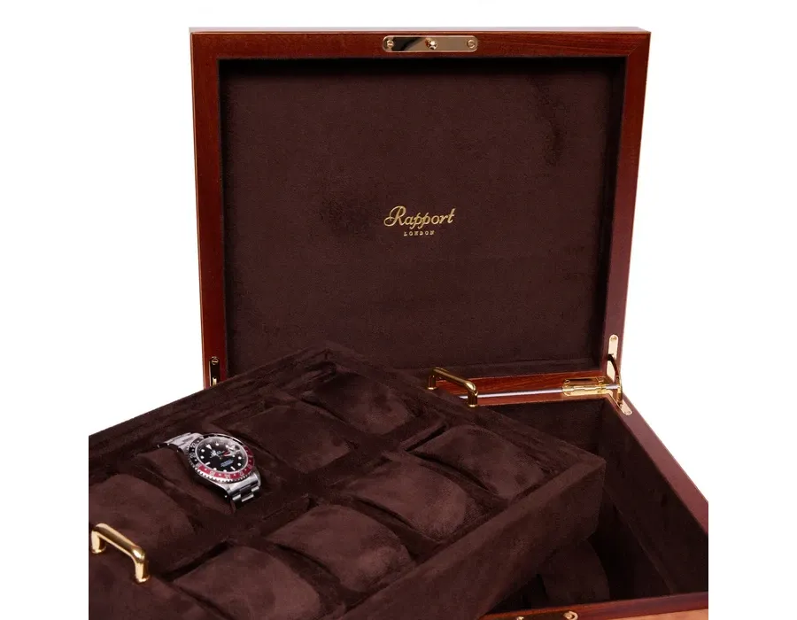 obrazek 5 Ekskluzywne pudełko z drewna na 16 zegarków