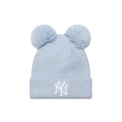 Zdjęcie New Era Czapka Child Double Pom Se 60565307 Błękitny