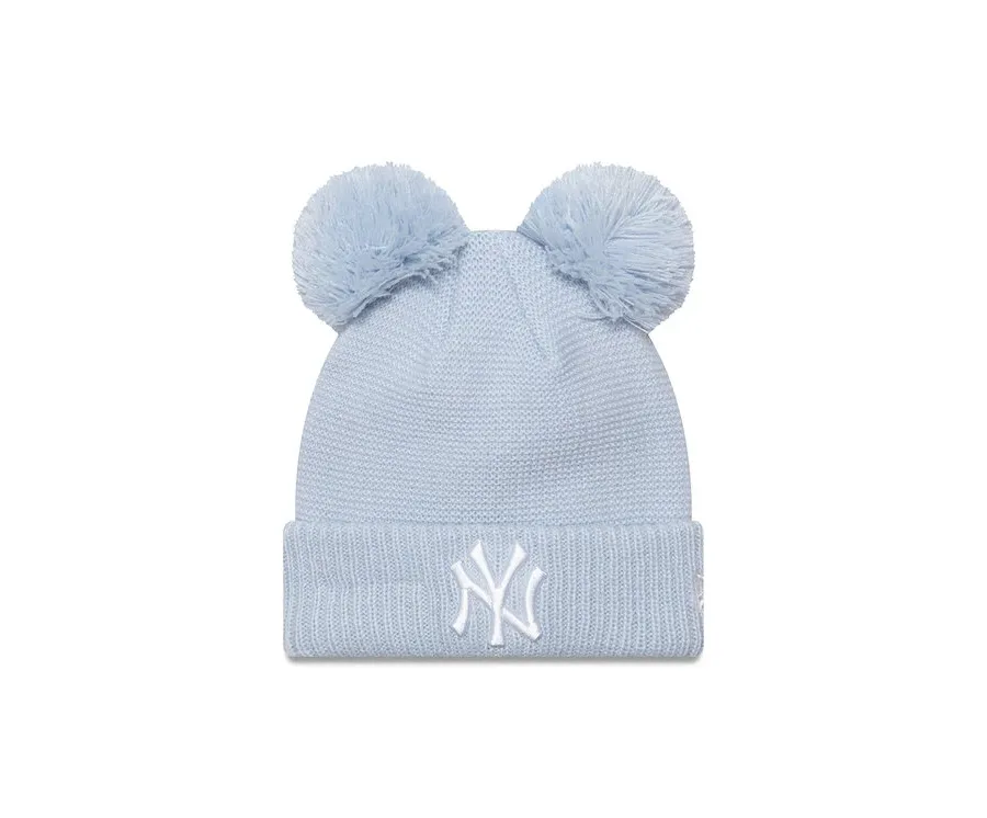 obrazek 1 New Era Czapka Child Double Pom Se 60565307 Błękitny