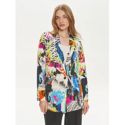 Zdjęcie Joseph Ribkoff Marynarka 241302 Kolorowy Relaxed Fit