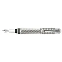 Picture Tibaldi for Bentely silver fountain pen 60 years of Crewe Limited Collection
