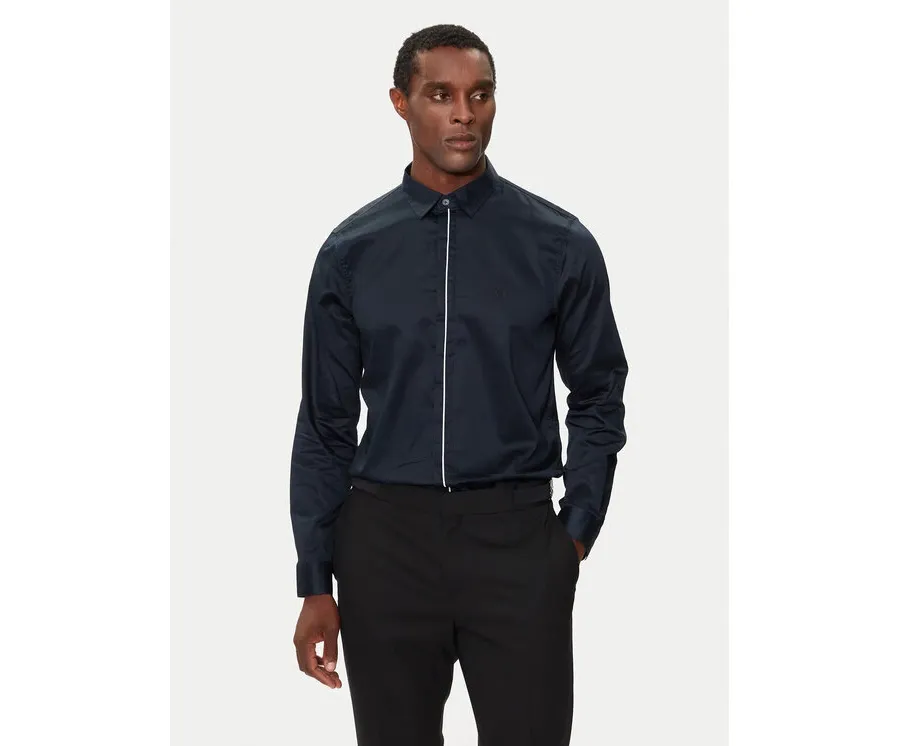 obrazek 1 Armani Exchange Koszula 6DZC27 ZNZRZ 1510 Granatowy Slim Fit