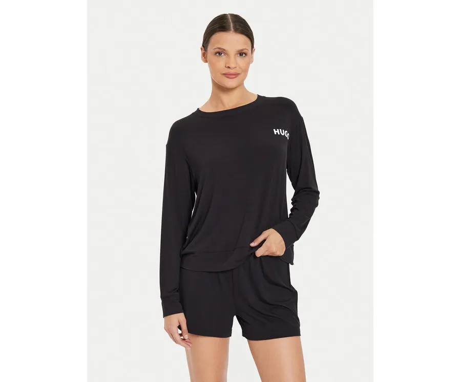 obrazek 1 Hugo Koszulka piżamowa Unite 50490706 Czarny Relaxed Fit HUGO