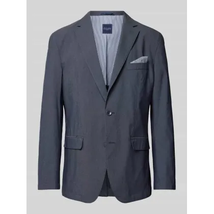 Zdjęcie Marynarka na 2 guziki z kołnierzem z połami