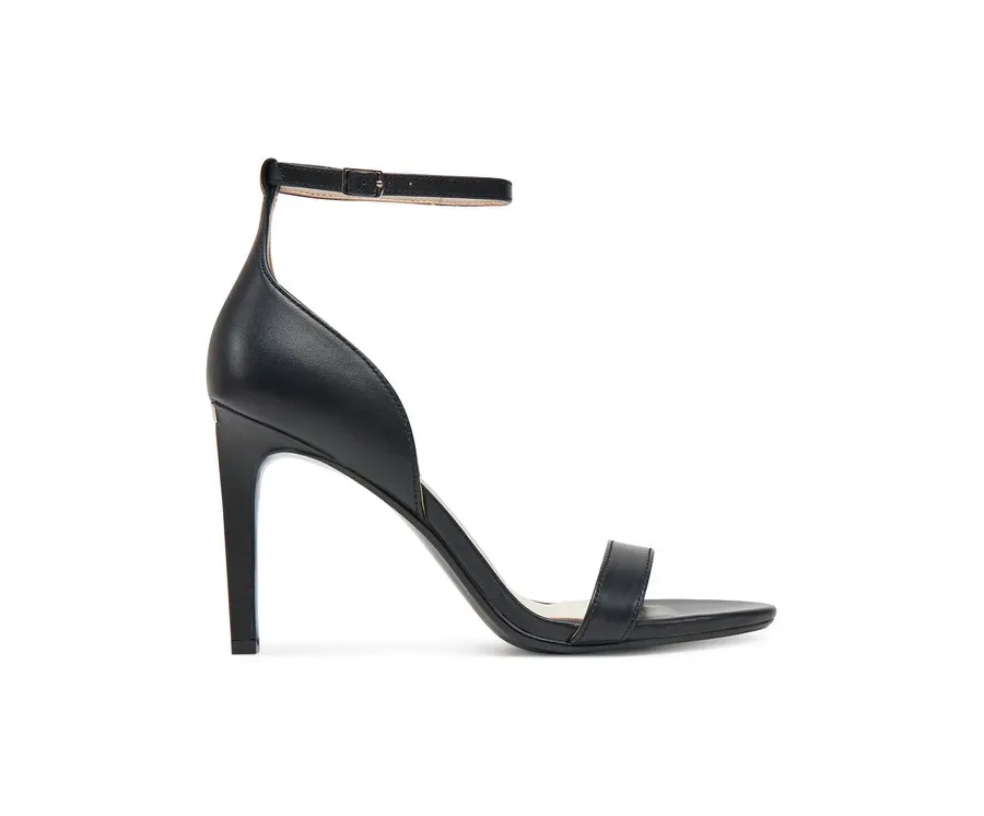 obrazek 1 Calvin Klein Sandały Heel Sandal 90 - Lth HW0HW02337 Czarny