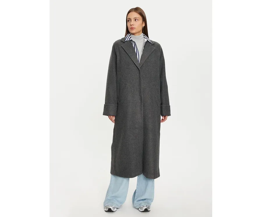 obrazek 1 Noisy May Płaszcz przejściowy Caddy 27031306 Szary Loose Fit