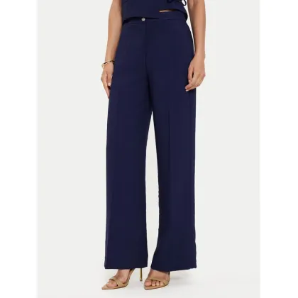Zdjęcie ViCOLO Spodnie materiałowe TB0049 Granatowy Regular Fit