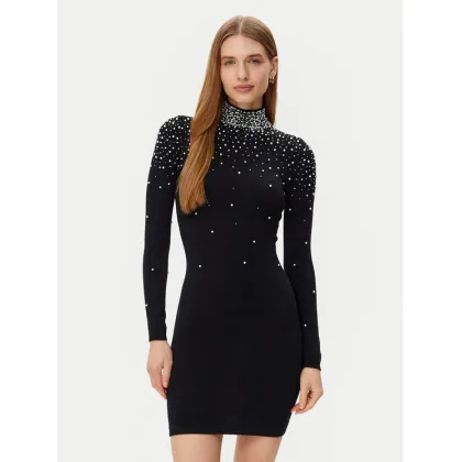 Zdjęcie Guess Sukienka codzienna 5RGK35 5015Z Czarny Regular Fit