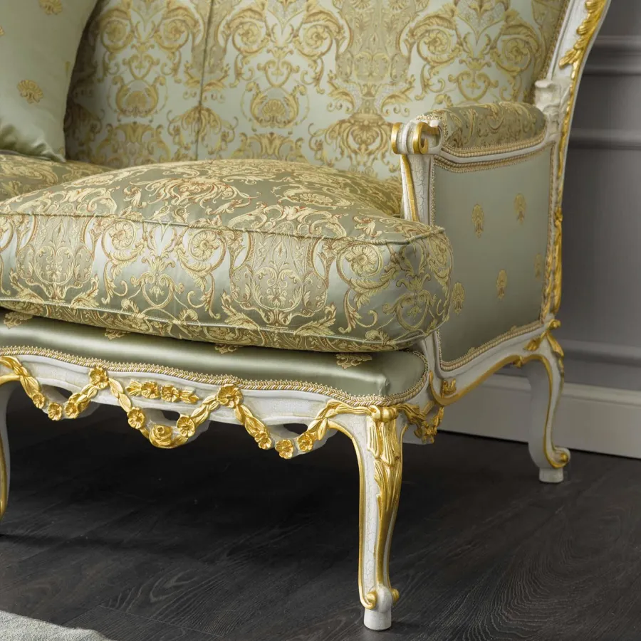 obrazek 2 Trzyosobowa sofa w stylu antycznym do salonu – Morello Gianpaolo