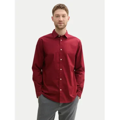 Zdjęcie Tom Tailor Koszula 1037435 Bordowy Regular Fit