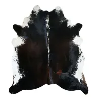 Picture Cowhide rug - 207x206 cm