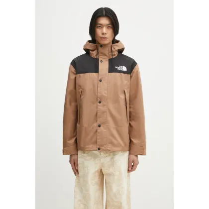 Zdjęcie The North Face kurtka Reign On kolor brązowy przejściowa NF0A8B5G58W1