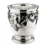 Picture Silver vine-decorated ice container