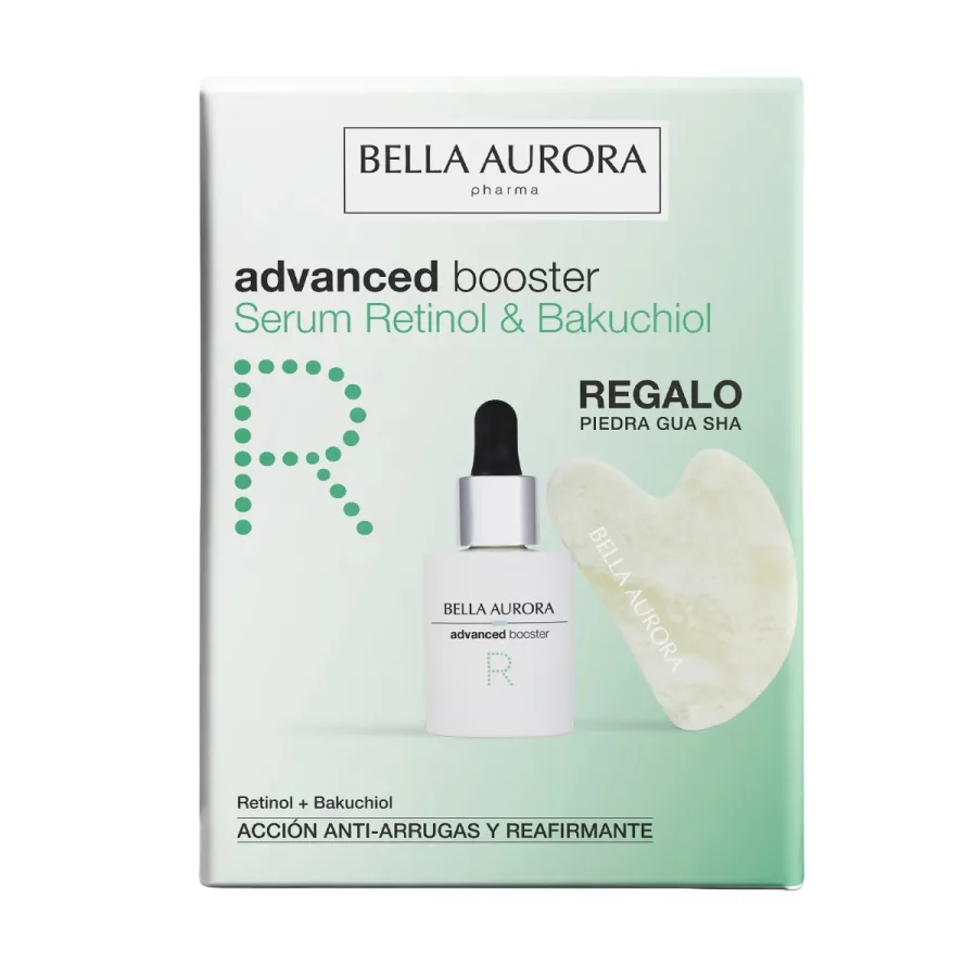obrazek 1 Bella Aurora Advanced Booster Retinol i Bakuchiol 30ml + Kamień Gua Sha