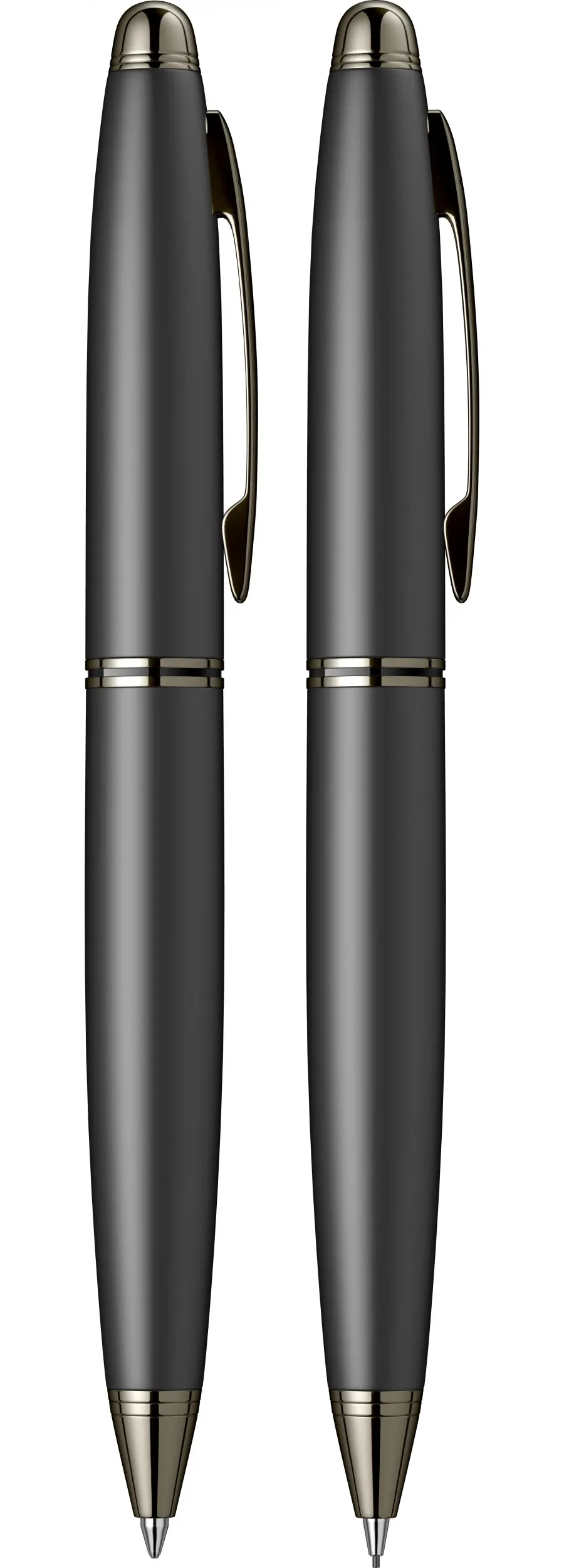 obrazek 4 Zestaw Długopis - Ołówek Mechaniczny 0.7mm Knight 88 Czarny Mat