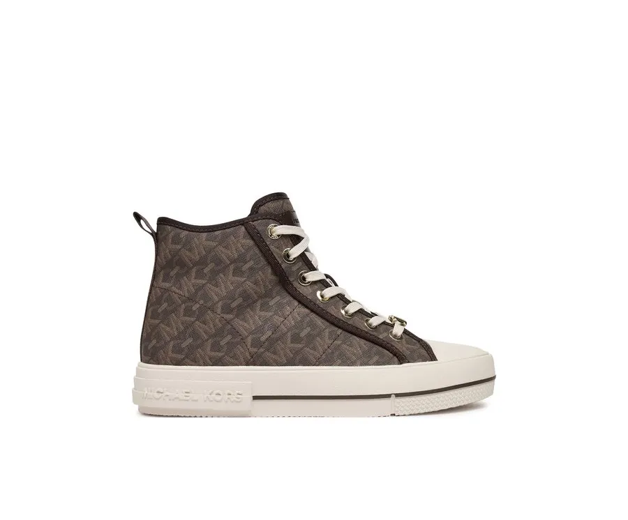 obrazek 1 MICHAEL Michael Kors Trampki Evy High Top 43F4EYFE5B Brązowy
