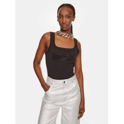 Zdjęcie Just Cavalli Top 76PAME03 Czarny Regular Fit