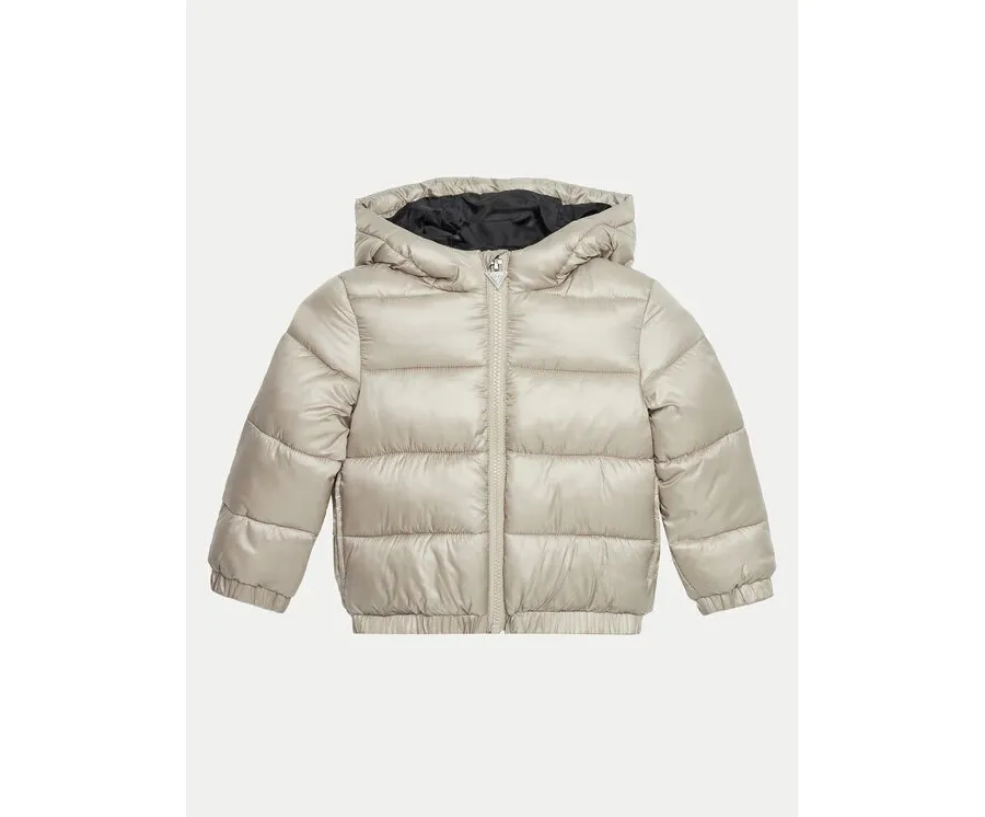 obrazek 1 Guess Kurtka puchowa N4BL01 WEGY0 Beżowy Relaxed Fit