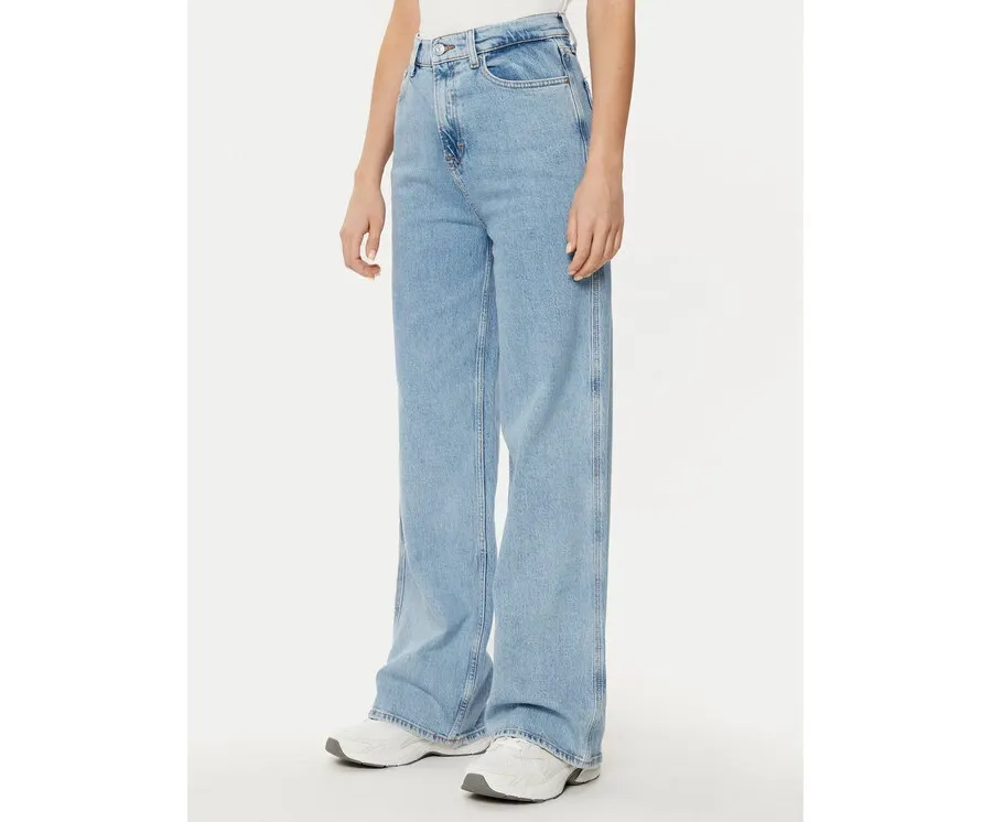 obrazek 1 Tommy Jeans Jeansy Claire DW0DW19558 Niebieski Wide Leg