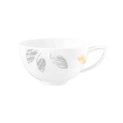 Zdjęcie Luksusowa mała porcelanowa filiżanka do herbaty o wyjątkowym nowoczesnym zdobieniu - Tettau