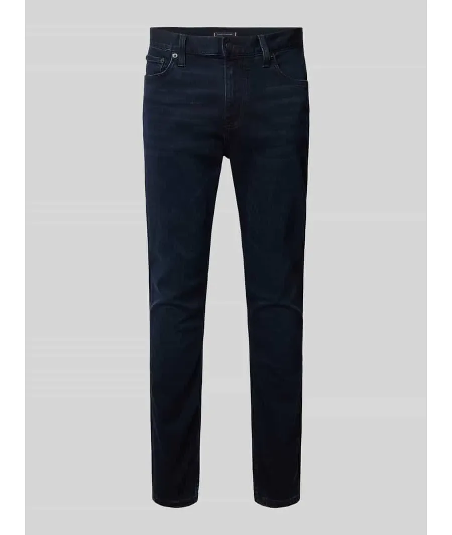 obrazek 1 Jeansy o kroju slim fit z 5 kieszeniami model ‘BLEECKER’