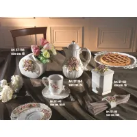Picture Exclusive Italian breakfast tableware made of ceramics