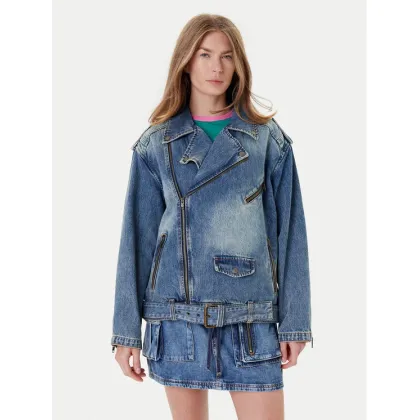 Zdjęcie Guess Kurtka jeansowa W5YN70 D4XYZ Niebieski Regular Fit