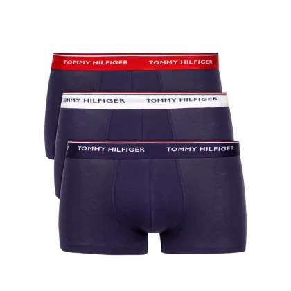 Zdjęcie Tommy Hilfiger Komplet 3 par bokserek 3P Lr Trunk 1U87903841 Granatowy