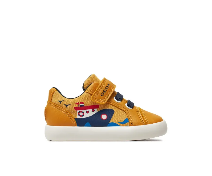 obrazek 1 Geox Sneakersy B Gisli Boy B451NC 01054 C2PF4 M Żółty