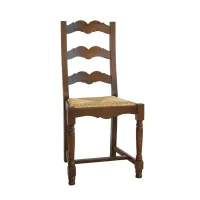 Picture Italian chair with wavy sides in the 19th century style