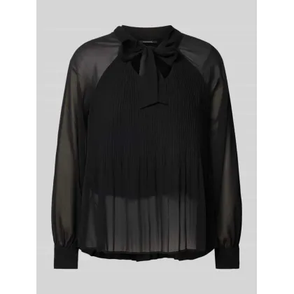 Zdjęcie Bluzka o kroju slim fit z plisami